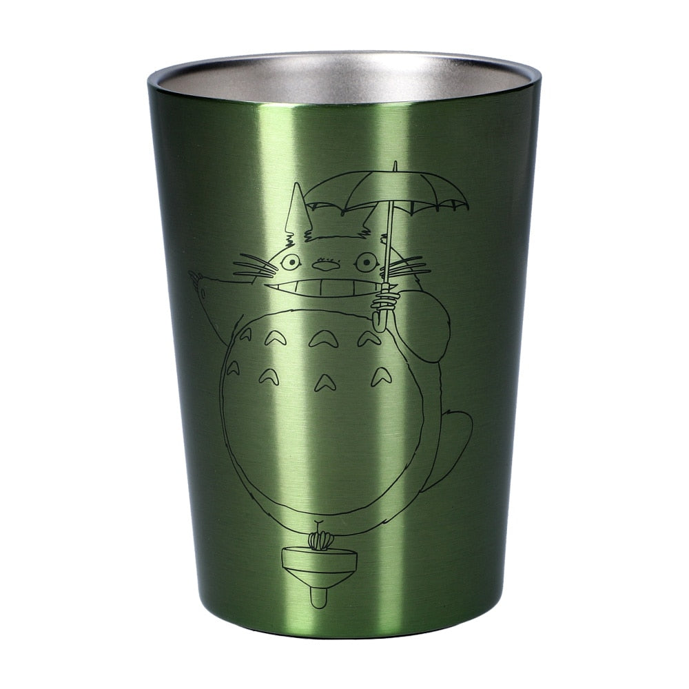 Skater Studio Ghibli Official My Neighbour Totoro Insulated Tumbler 400ml - Green