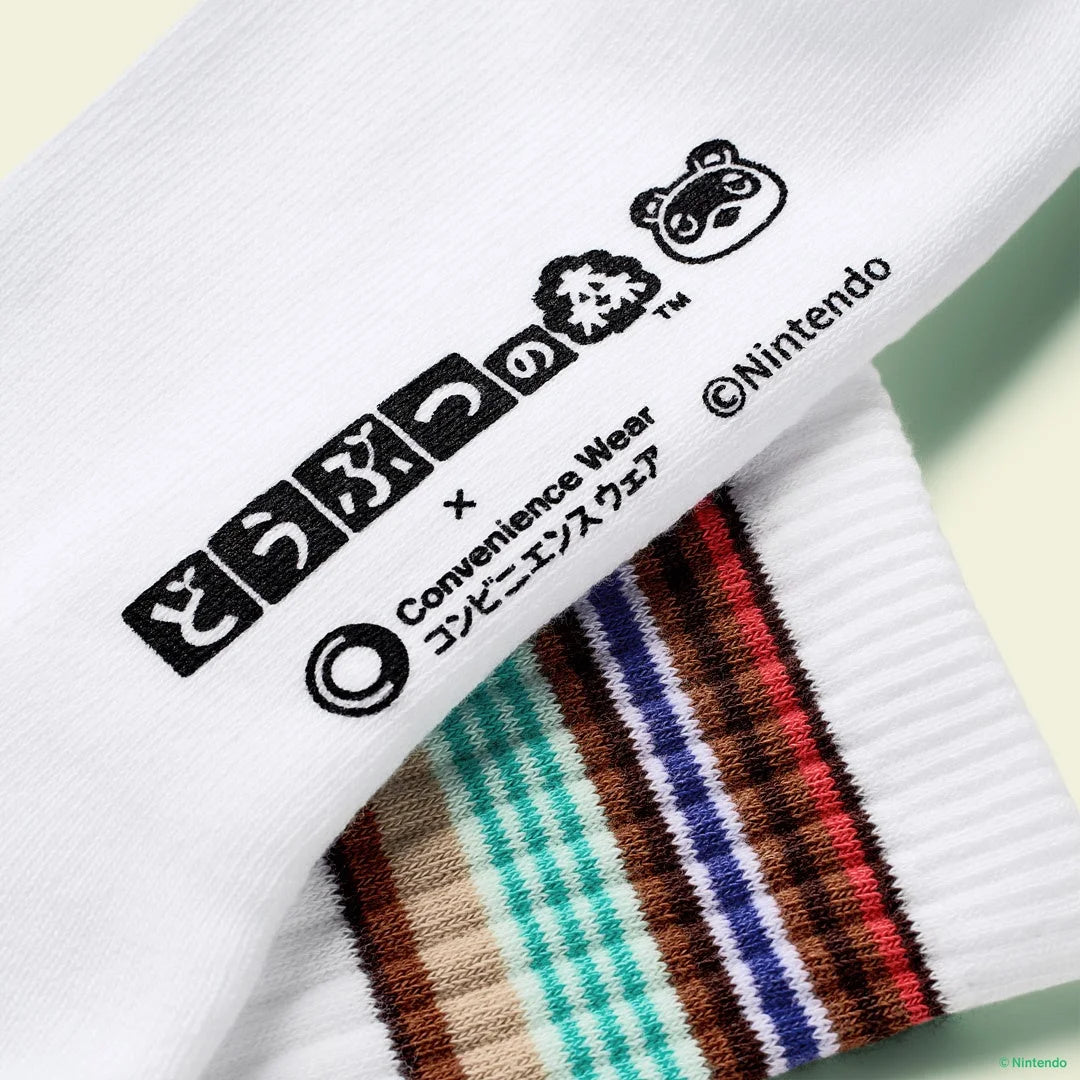 Family Mart Convenience Wear x Animal Crossing: New Horizons — Line Socks