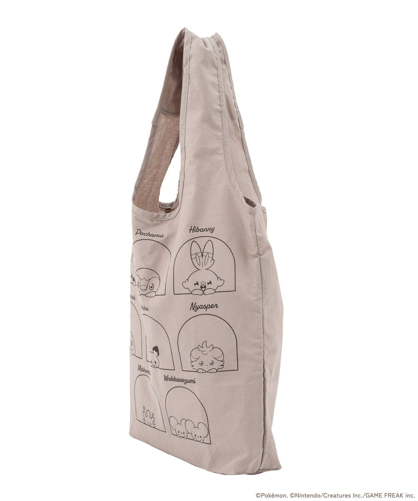 3 Coins x Pokemon Peaceful Place Tote Bag - Pikachu - Pokemon - Pokepeace