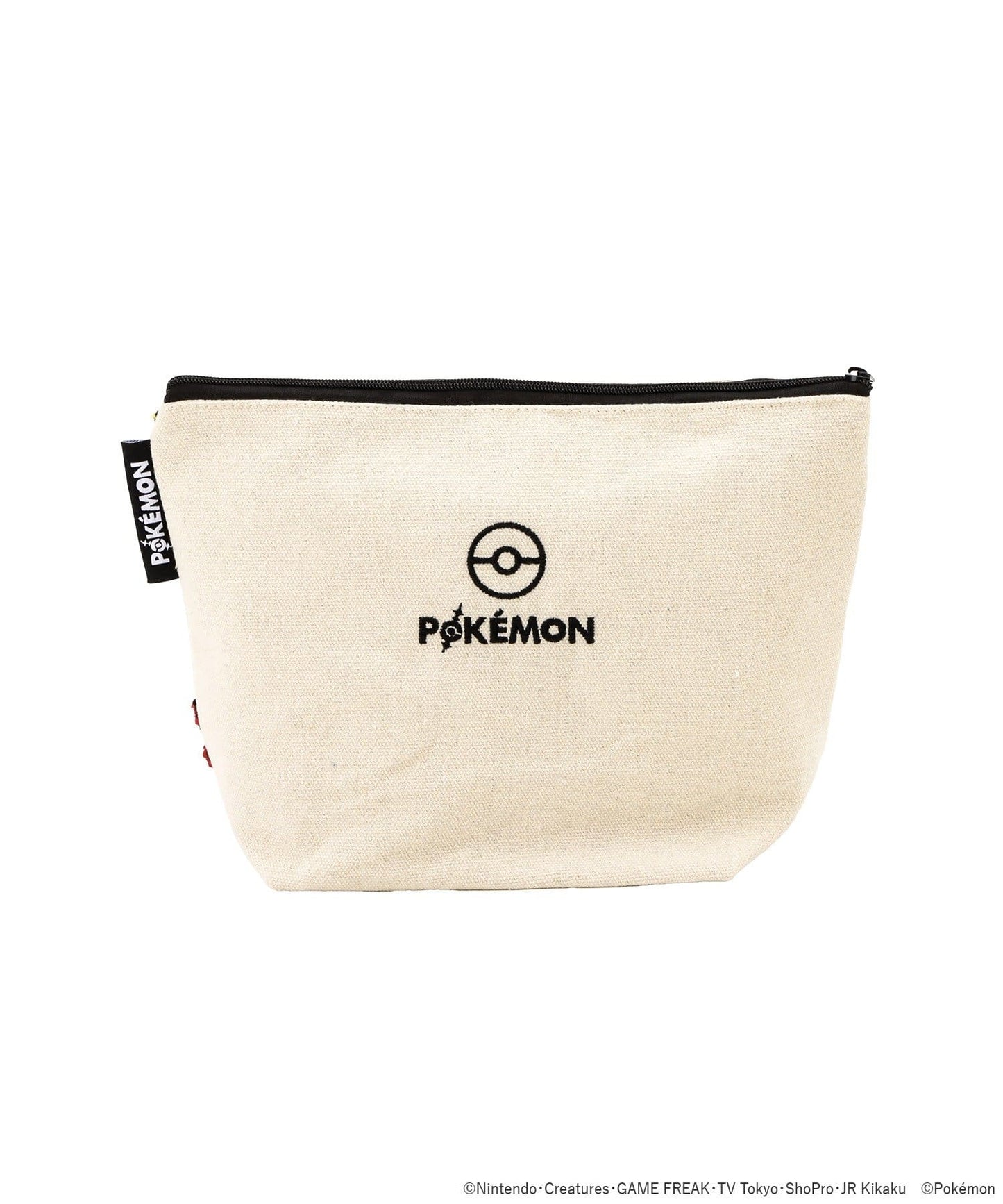 3 Coins Limited Edition Canvas Embroidered Pouch Captain Pikachu - Pokemon