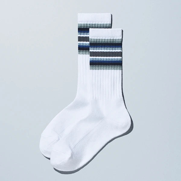 FamilyMart Convenience Wear Line Socks - Winter White