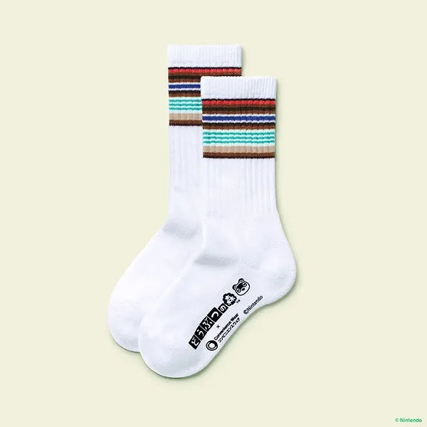 FamilyMart Convenience Wear x Animal Crossing: New Horizons — Line Socks