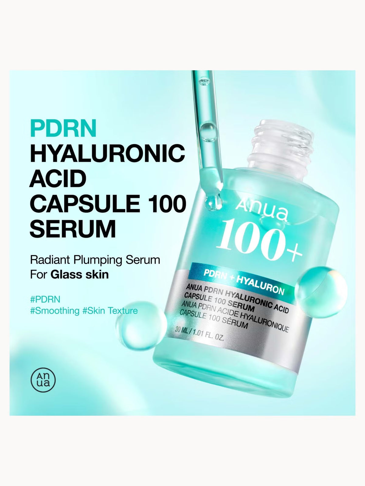 Anua PDRN Hyaluronic Capsule 100+ Serum 30ml