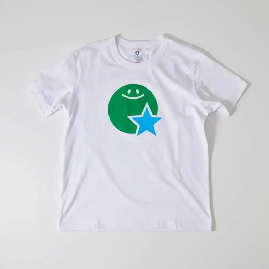 Family Mart FAMIMA NIGO Sun and Stars T-Shirt White - FAMIMA PARK AZABUDAI