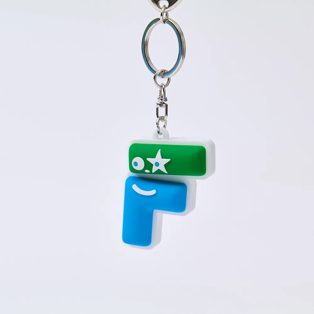 Family Mart FAMIMA 3D Rubber Keychain F Logo - NIGO Collab