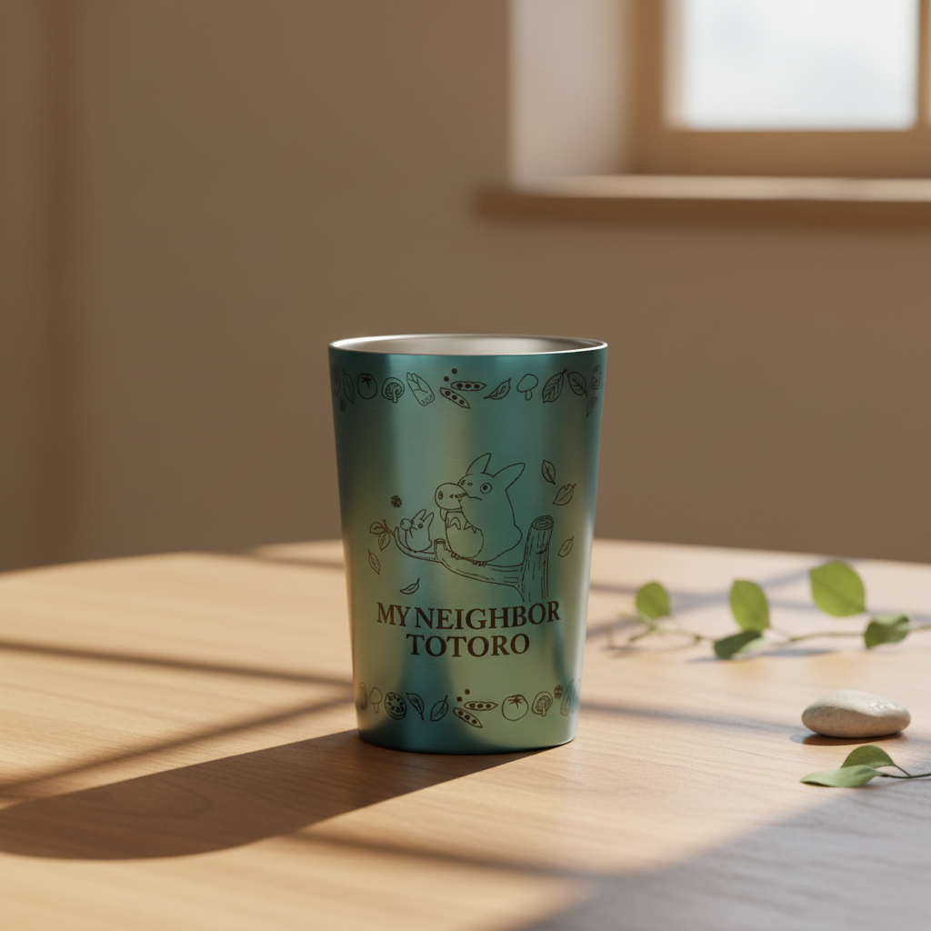 Skater Studio Ghibli Official My Neighbour Totoro Insulated Tumbler 400ml - Blue