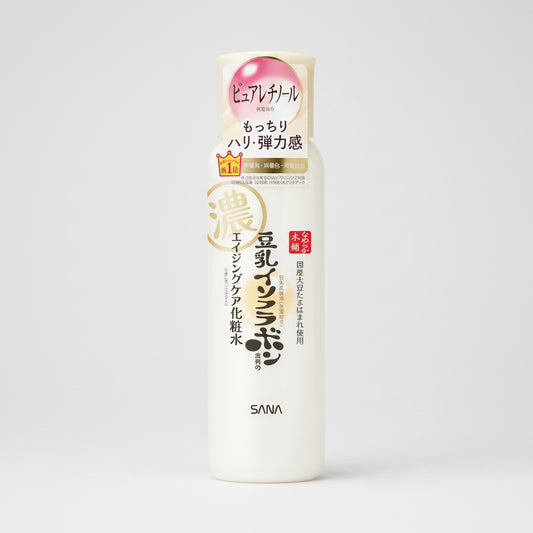 SANA Nameraka Honpo Wrinkle Lotion N 200ml Japanese Toner Retinol Soy Milk