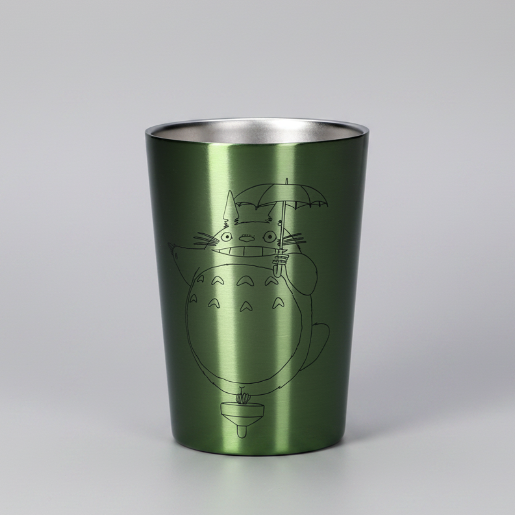 Skater Studio Ghibli Official My Neighbour Totoro Insulated Tumbler 400ml - Green