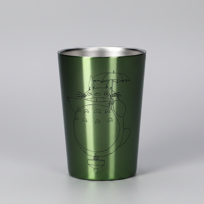 Skater Studio Ghibli Official My Neighbour Totoro Insulated Tumbler 400ml - Green