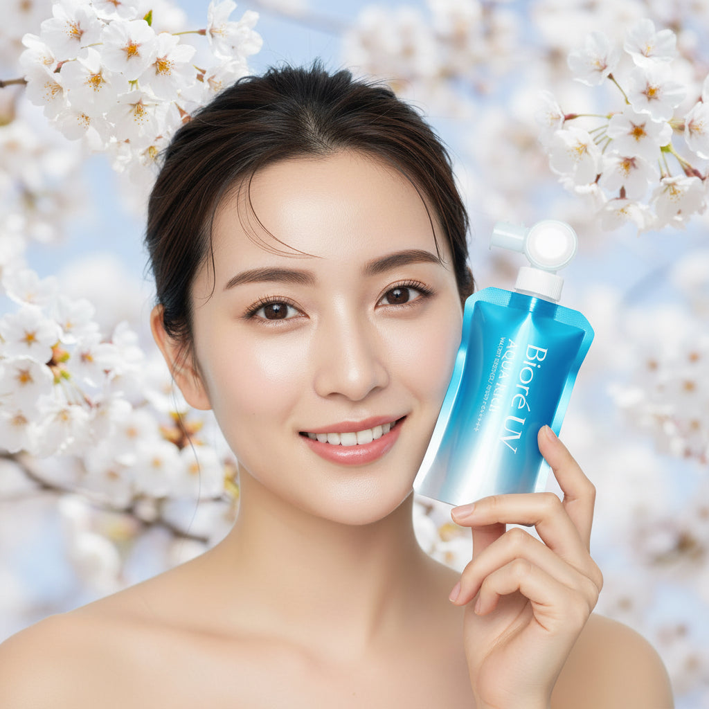 KAO Biore UV Aqua Rich Watery Essence Fresh Pouch Type SPF50+/PA++++ 120g