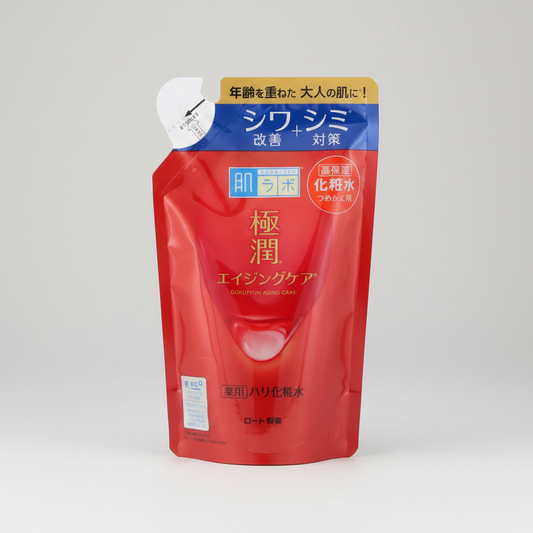 Rohto Hada Labo Gokujyun Alpha Anti-Aging Medicated Lotion — 170ml Refill