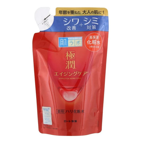 Rohto Hada Labo Gokujyun Alpha Anti-Aging Medicated Lotion — 170ml Refill