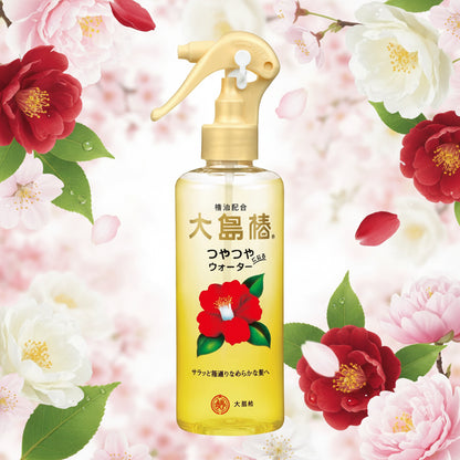 Oshima Tsubaki Hair Water 180ml Camellia Oil Leave In Treatment Japan