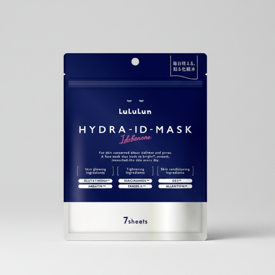 LuLuLun Hydra ID Mask - Idebenone – 7 Sheets