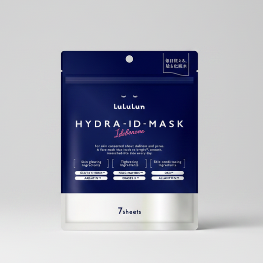 LuLuLun Hydra ID Mask - Idebenone – 7 Sheets