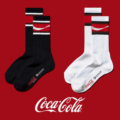Family Mart x Coca Cola Convenience Wear Line Socks - White FamilyMart