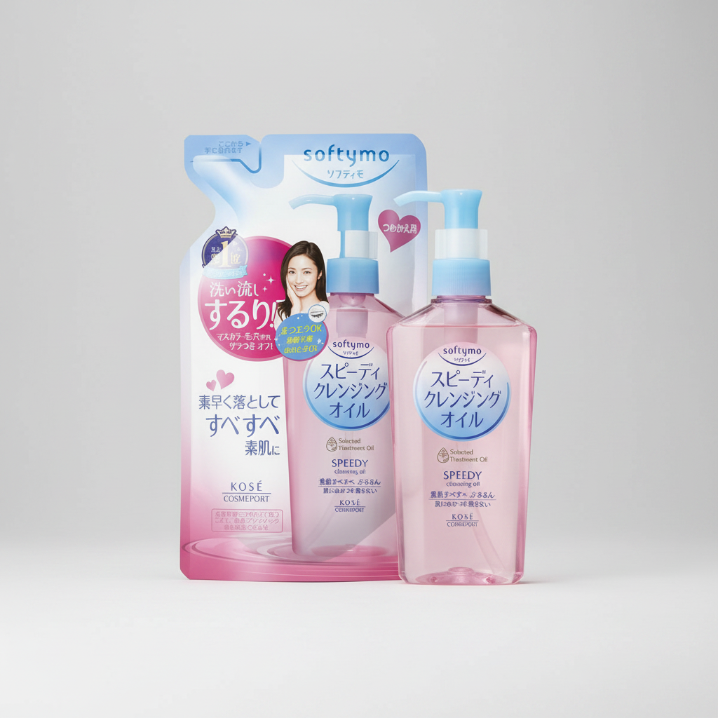 Kosé Softymo Speedy Cleansing Oil — 200ml Refill