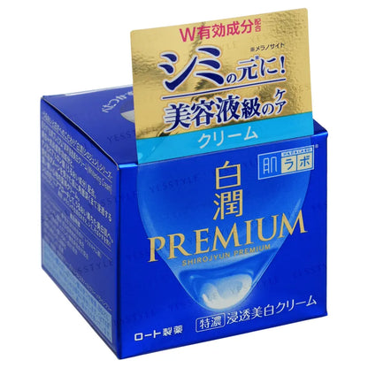 Rohto Mentholatum - Hada Labo Shirojyun Premium Brightening Cream - 50g