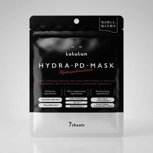 LuLuLun Hydra PD Mask – 7 Sheets PDRN Firming & Hydrating Face Pack Sheet Mask