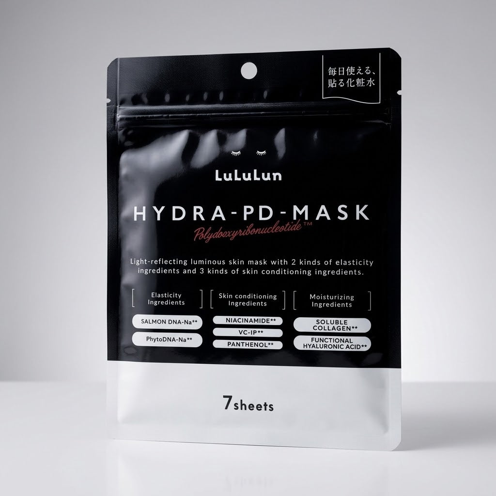 LuLuLun Hydra PD Mask – 7 Sheets PDRN Firming & Hydrating Face Pack Sheet Mask