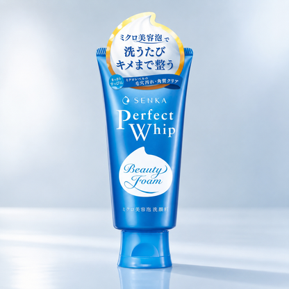 Shiseido Senka Perfect Whip Moisturising Facial Cleansing Foam