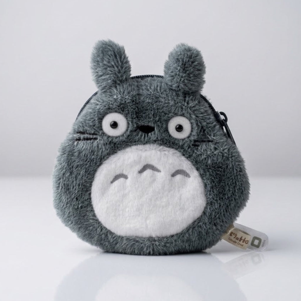 Official Studio Ghibli My Neighbour Totoro Plush Coin Zip Purse