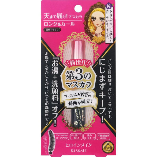 Isehan Kiss Me Heroine Make Long & Curl Mascara Advanced Film Black 6g