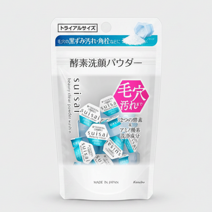 Kanebo Suisai Beauty Clear Powder Facial Wash - 0.4g x 15