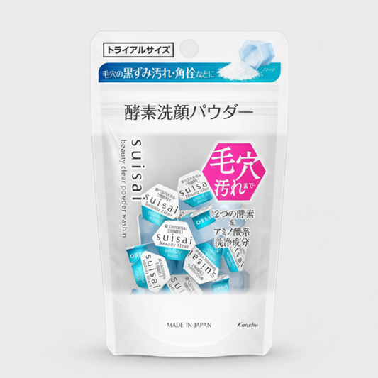 Kanebo Suisai Beauty Clear Powder Facial Wash - 0.4g x 15