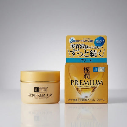 Rohto Hada Labo Gokujun Premium Hyaluronic Cream 50g
