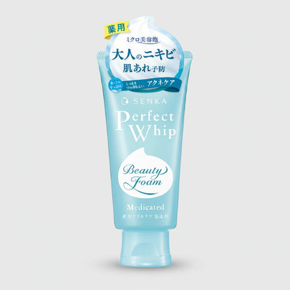 Shiseido Senka Perfect Whip Medicated Acne Care Cleansing Foam 120g