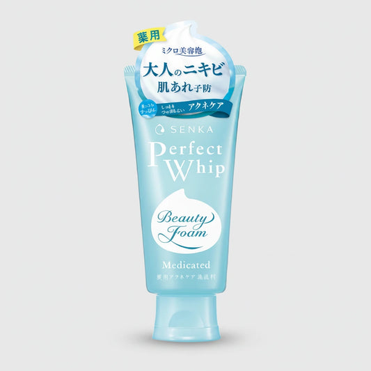 Shiseido Senka Perfect Whip Medicated Acne Care Cleansing Foam 120g