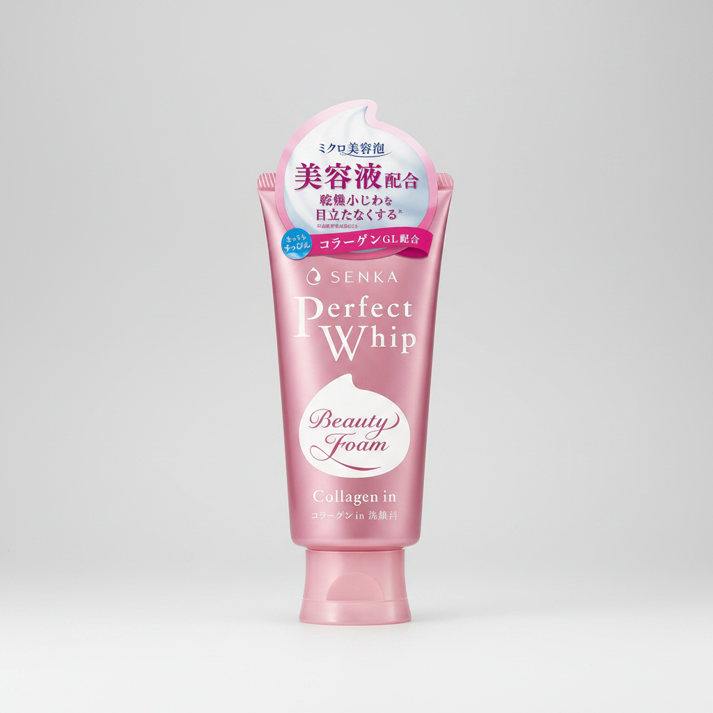 Shiseido Senka Perfect Whip Collagen In Facial Cleansing Foam