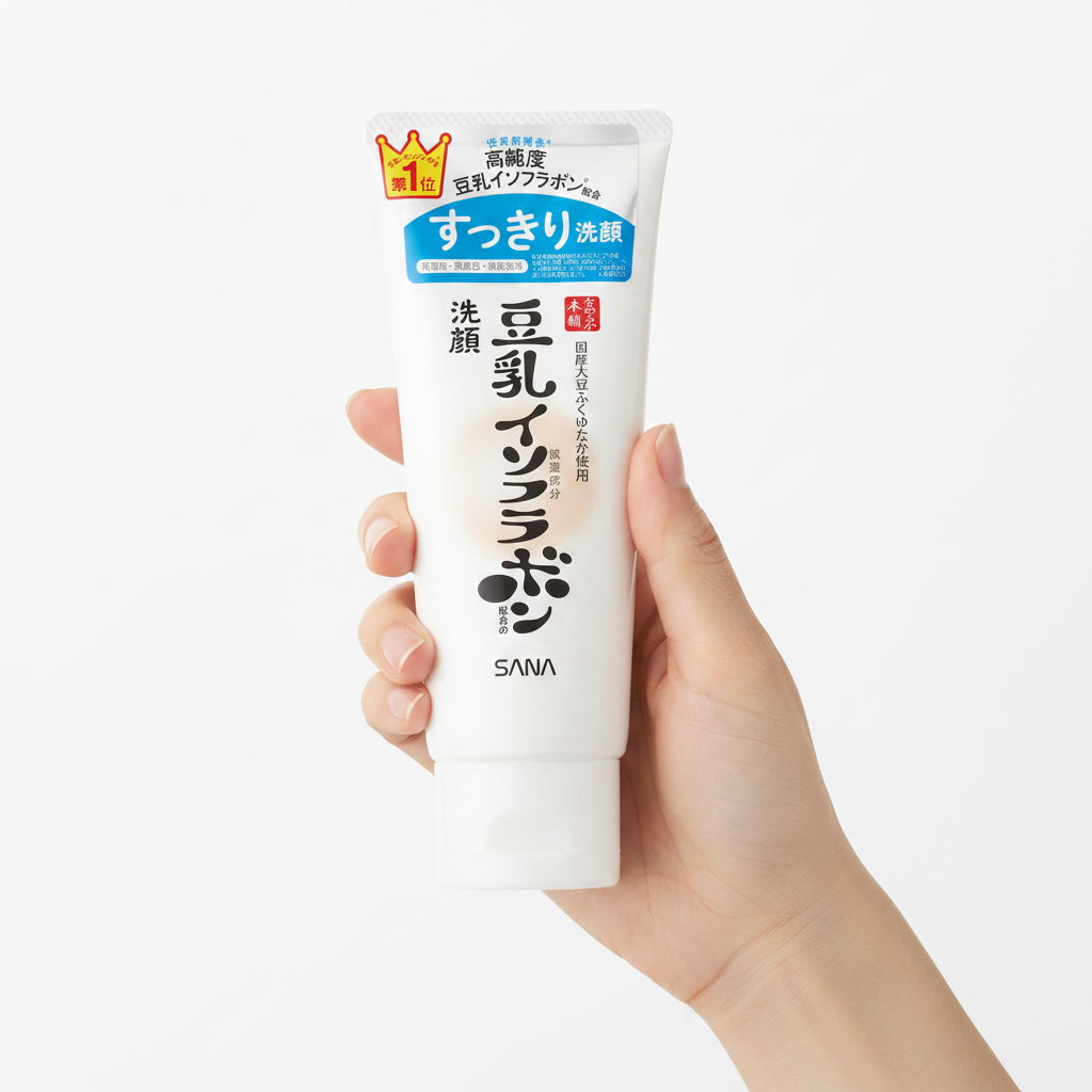 Sana Nameraka Honpo Soy Milk Isoflavone Foaming Cleanser for Normal Skin 150g