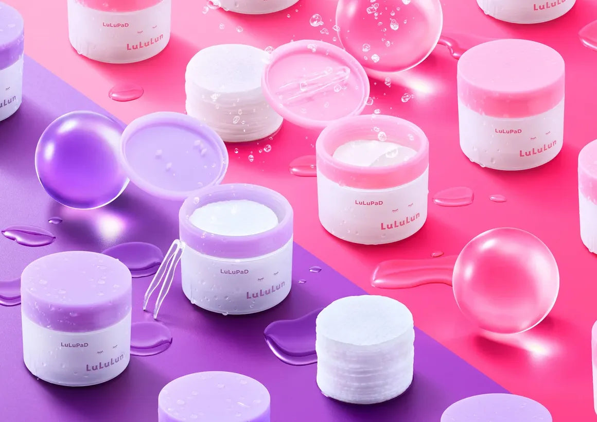 LuLuLun LuLuPad Moisture ON Toning Pads - 50 Pads