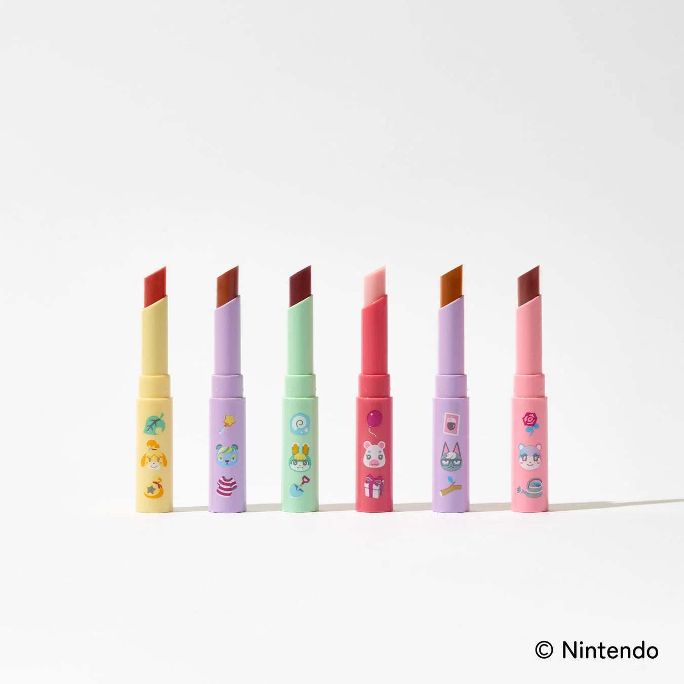 Mitea x Animal Crossing: New Horizons — Serum Oil Lipstick Pig Pink