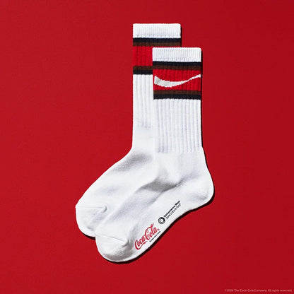 Family Mart x Coca Cola Convenience Wear Line Socks - White FamilyMart