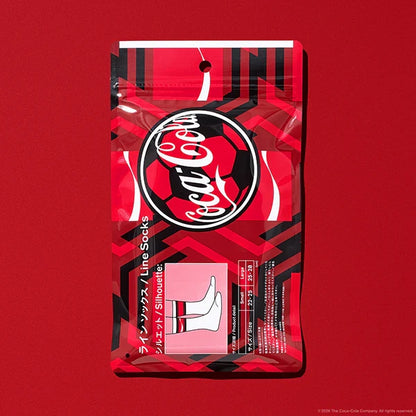 Family Mart x Coca Cola Convenience Wear Line Socks - White FamilyMart