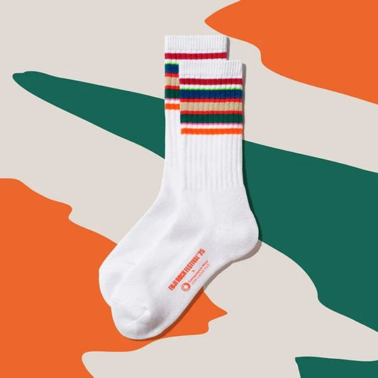 Family Mart Convenience Wear Line Socks -  Fuji Rock Festival White