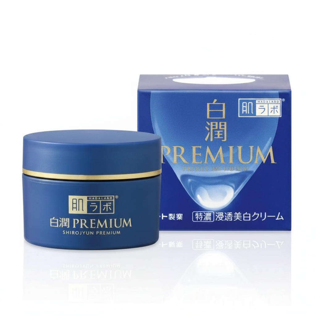 Rohto Mentholatum - Hada Labo Shirojyun Premium Brightening Cream - 50g