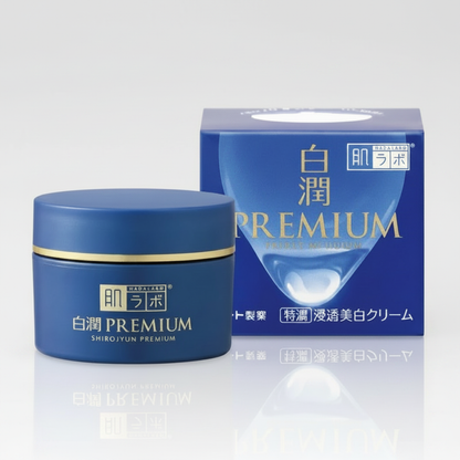 Hada Labo Shirojyun Premium – Grey Background