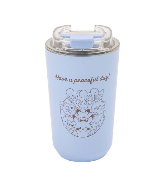 3Coins x Pokemon Peaceful Place 400ml Stainless Steel Tumbler - Blue - Pokepeace