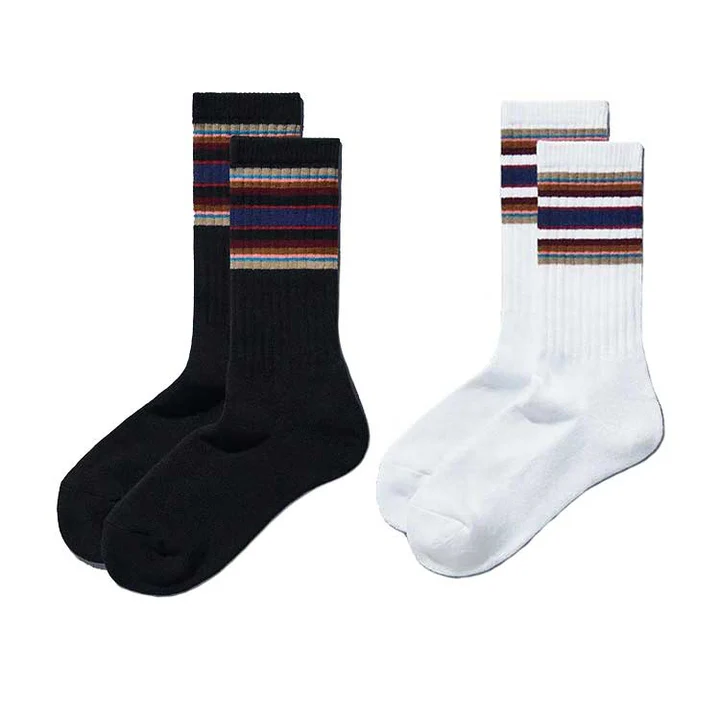 FamilyMart Convenience Wear Line Socks -  Autumn Black