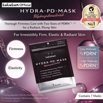 LuLuLun Hydra PD Mask – 7 Sheets PDRN Firming & Hydrating Face Pack Sheet Mask