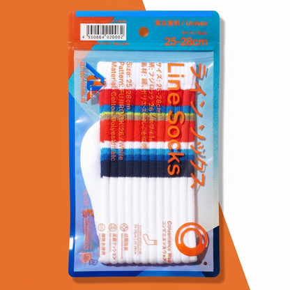 Family Mart Convenience Wear x Fuji Rock Festival 2026 Socks - White