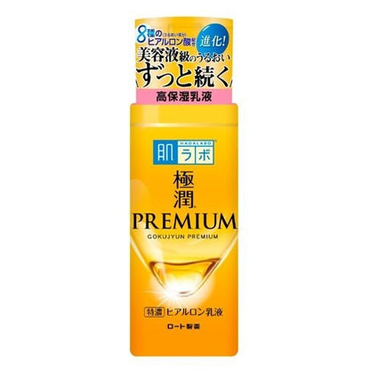 Rohto Hada Labo Gokujyun Premium Super Hyaluronic Milky Lotion — 140ml