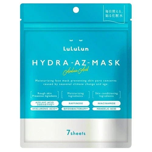 LuLuLun Hydra AZ Mask – 7 Sheets Hydrating Face Pack Sheet Mask
