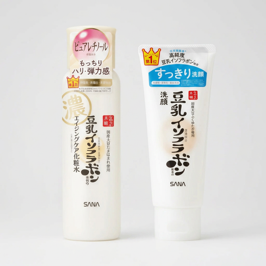SANA toner and foaming cleanser bundle image