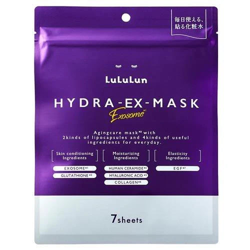 LuLuLun Hydra EX Mask – 7 Sheets Exosome Anti-Ageing Face Pack Sheet Mask