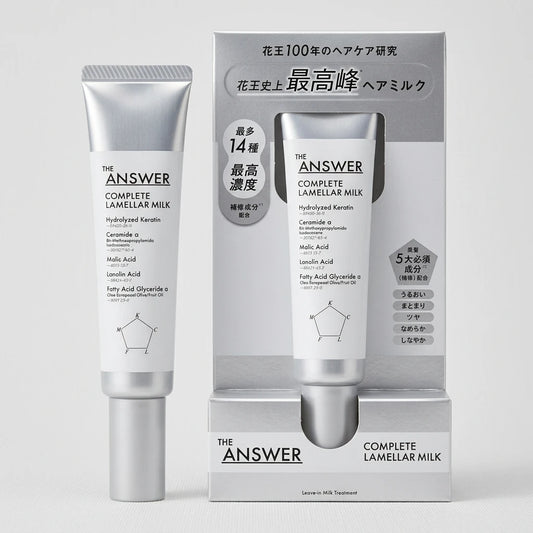 Kao THE ANSWER Complete Lamellar Milk 70g - Leave-In Hair Treatment